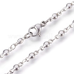 Bracciali a catena in acciaio inossidabile 304 anti-ossidazione&nbsp;BJEW-P239-17