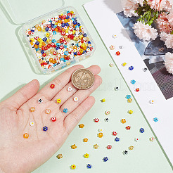 360pcs 12 Farben handgemachte Millefiori Glasperlen&nbsp;LAMP-GO0001-12