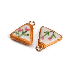 Porcelaine artisanale avec pendentifs en laiton&nbsp;PR-CBAB520-08B