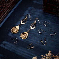 2 couleur 925 crochets de boucles d'oreilles en argent sterling avec zircone cubique transparente&nbsp;STER-UN0001-30