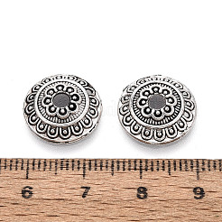 Cône de talon en alliage de style tibétain&nbsp;TIBEB-T004-21AS