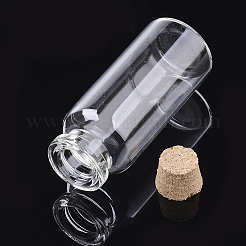 Glas Glasflaschen Wulst Behälter&nbsp;AJEW-S074-02E