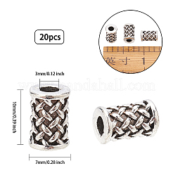 Zink-Legierung Perlen&nbsp;PALLOY-FH0001-10P