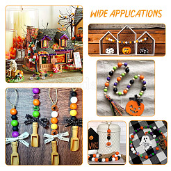 DIY-Kits zum Basteln von Halloween-Holzornamenten&nbsp;DIY-CD0001-42