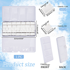 1 boîte en fer vide pour aquarelle&nbsp;CON-PH0002-94C