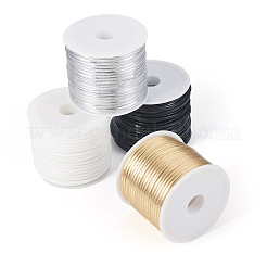 40m 4 colori cordino in pelle PU&nbsp;AJEW-TA0002-29A