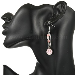 Pendientes colgantes de piedra preciosa natural&nbsp;EJEW-JE07405