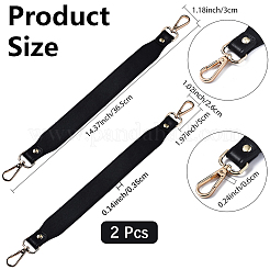 2 manico per borsa in pelle PU&nbsp;DIY-CL0002-66C