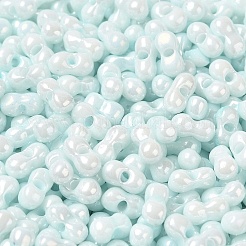 Colori opachi lustro perline di semi di vetro&nbsp;SEED-B001-01A-02