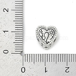925 sterlina perline argento europeo&nbsp;STER-R005-02AS-05