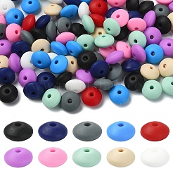 Perline in silicone ecologico per uso alimentare 100 pz 10 colori&nbsp;SIL-YW0001-84