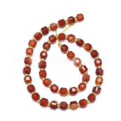 Natur-Achat Perlen Strang&nbsp;G-I376-D35-01
