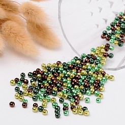 Choc-mint Perle pearlized Glasperlen-Mix&nbsp;HY-X006-4mm-04