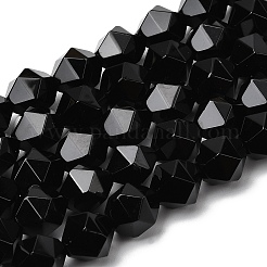 Fili di perline di onice nero naturale&nbsp;G-Z119-A04-03