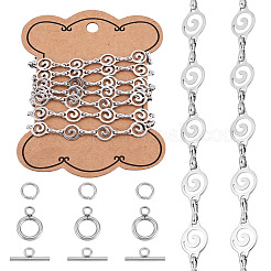 Kits de colliers/bracelets à chaîne à faire soi-même&nbsp;DIY-TA0015-95P