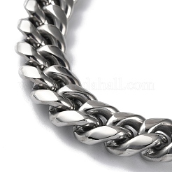 Colliers à maillons cubains en acier inoxydable 304 anti-ternissement&nbsp;NJEW-P288-26P