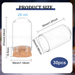 30pcs Glaskuppel-Cloche-Abdeckung&nbsp;AJEW-BC0002-14A