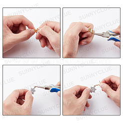 Kits de fabrication de boucles d'oreilles bricolage&nbsp;DIY-SC0011-89G