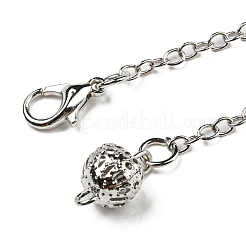 Natürlicher Lapislazuli-Kugelanhänger&nbsp;G-Q1002-07P-08