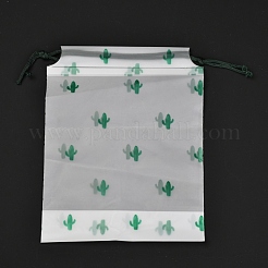 Sacchetti di plastica smerigliati con coulisse&nbsp;ABAG-M003-01A-07