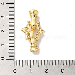 Placage en forme d'étoile en laiton&nbsp;KK-A225-07G