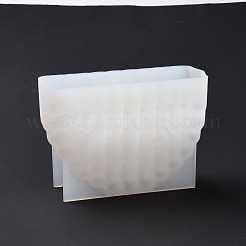 Moules en silicone de support de stockage de demi-cercle de bricolage&nbsp;DIY-K058-02