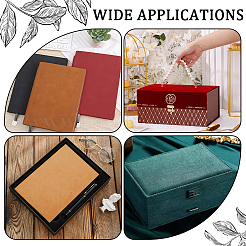 Copertine di libri in finta pelle scamosciata&nbsp;DIY-WH0349-138B