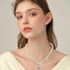 2 pièces pendentifs en laiton émaillé&nbsp;KK-BBC0018-73