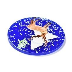 Tema navideño 3d colgantes de resina impresos&nbsp;RESI-I036-02B