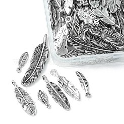 100 pièce 10 styles pendentifs en alliage de style tibétain et en plastique ccb&nbsp;TIBE-YW0001-36