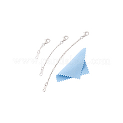3 pz 925 estensori per catena portacavi in argento sterling&nbsp;AJEW-BC0007-62P