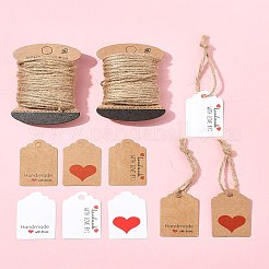 96 Stück Geschenkanhänger aus Papier in 6 Stilen&nbsp;CDIS-FS0001-26