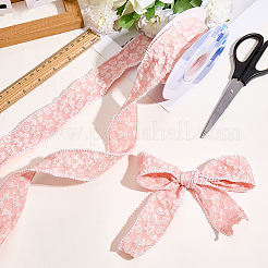 Polyester avec ruban imitation perle en plastique&nbsp;OCOR-WH20006-95E