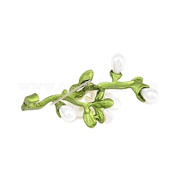 Épinglettes en alliage de forme magnolia Yulan&nbsp;JEWB-B037-01D