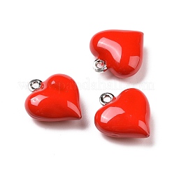 Pendentifs d'émail en laiton &nbsp;KK-E054-01P