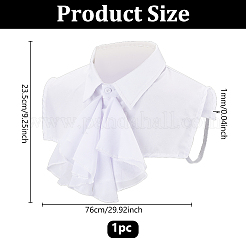 Faux col en polyester pour chemise&nbsp;AJEW-WH0609-822