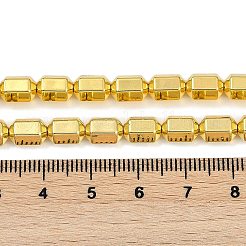 Galvanisierte synthetische nichtmagnetische Hämatitperlenstränge&nbsp;G-G174-C01-01