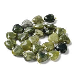 Natürliche chinesische Jadeperlenstränge aus dem Süden&nbsp;G-E614-A20-01