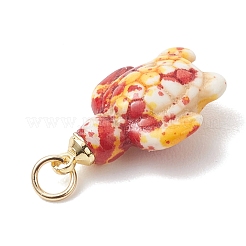 Tinti pendenti turchese sintetico&nbsp;PALLOY-JF05144-02
