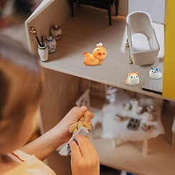 15 Stück 15 Stile Harz 3D Tierfiguren&nbsp;RESI-YW0001-94