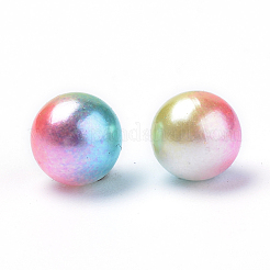 Perles acrylique imitation arc-en-ciel&nbsp;OACR-R065-6mm-A07
