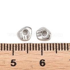 Cuentas irregulares de acero inoxidable 304&nbsp;STAS-D394-03A-P