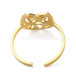 Anello polsino aperto in acciaio inossidabile 304&nbsp;LS-RJEW-C063-02G