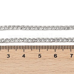 Collane con catene a maglie in acciaio inossidabile 201 anti-ossidazione&nbsp;NJEW-R063-39P