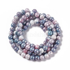 Chapelets de perles en verre électrolytique &nbsp;GLAA-C023-01D