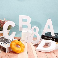 Ornements de lettres en bois&nbsp;WOOD-GF0001-15-04