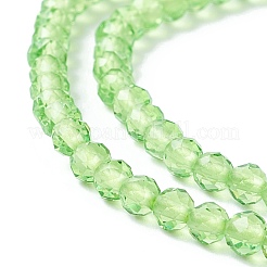 Chapelets de perles en verre transparente  &nbsp;GLAA-C019-01B-19