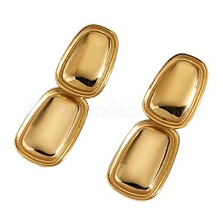 Orecchini pendenti a perno in acciaio inossidabile chirurgico 316L&nbsp;WG17ABC-01