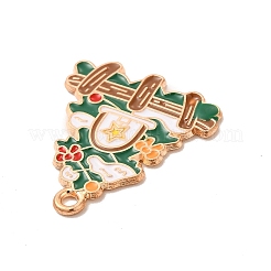 Noël alliage thème pendentifs émail&nbsp;ENAM-C010-01D