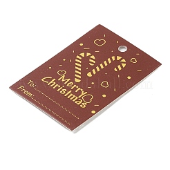 Étiquettes cadeaux en papier rectangle&nbsp;LS-CDIS-F008-01A